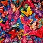 puzzle - Colorful Butterflies