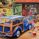 puzzle - Washing Grandpas Car